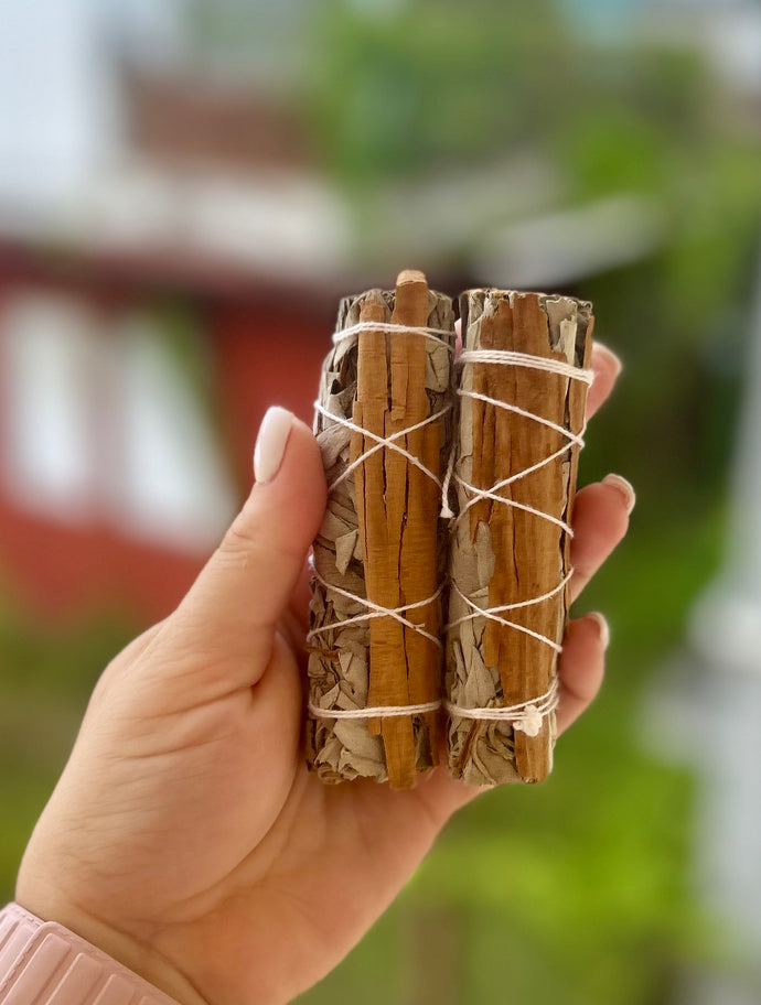 Salvia Blanca con canela